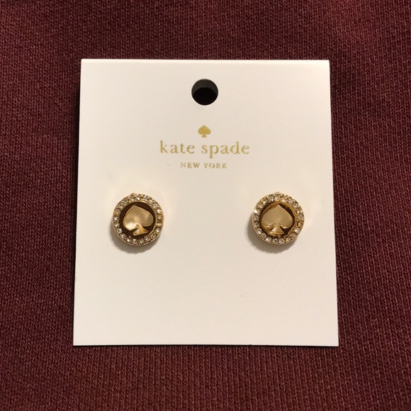 KATE SPADE “SPOT THE SPADE” EARRINGS - Picture 2 of 6